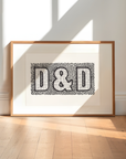 D&D Map | Art Print