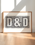 D&D Map | Art Print