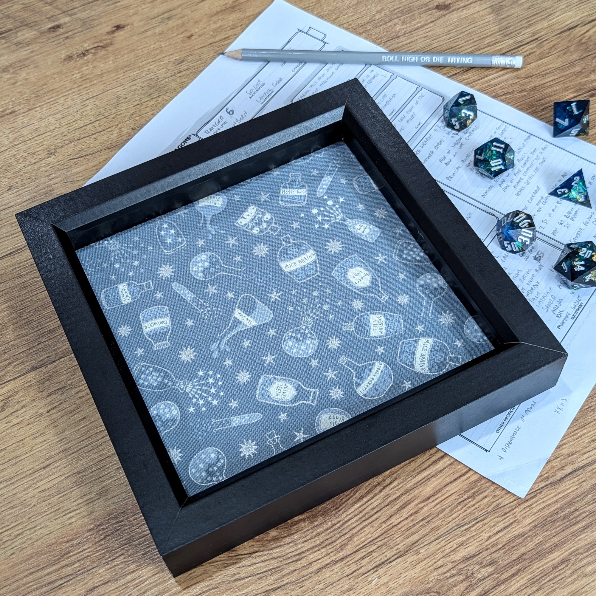 Silver Potions | Dice Tray Insert