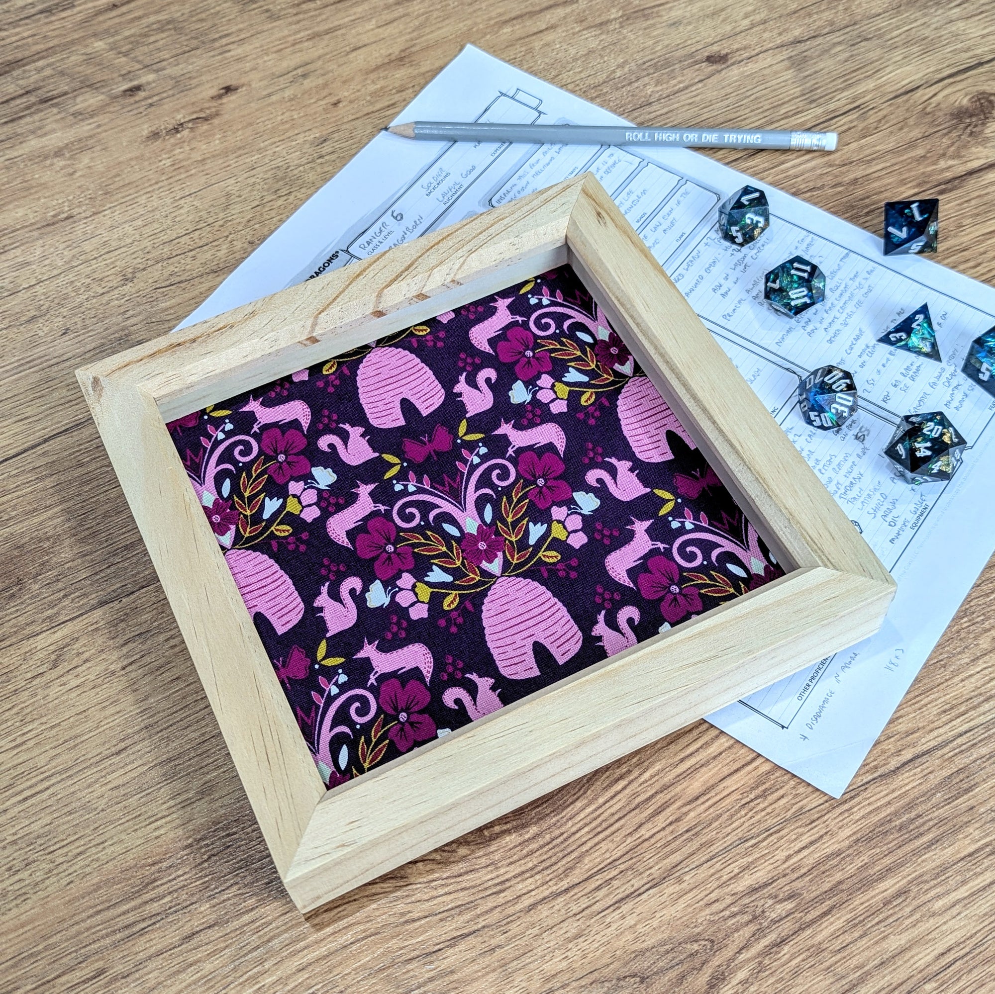 Secret Garden Plum | Dice Tray Insert
