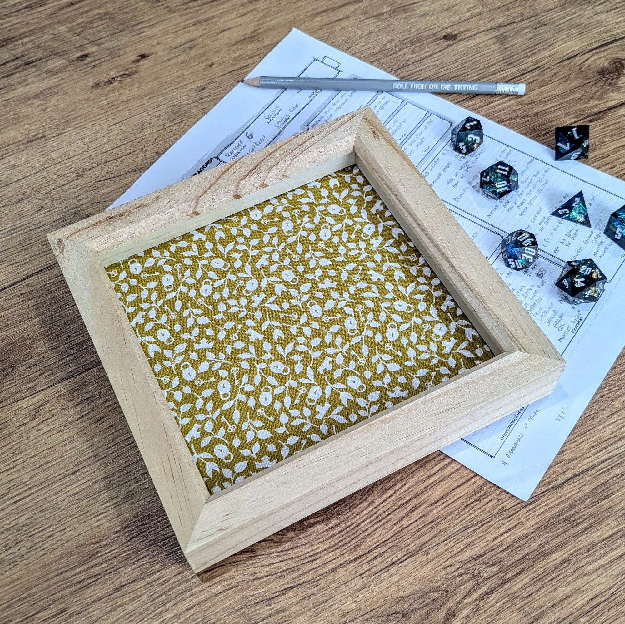 Secret Garden Olive | Dice Tray Insert