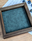 Faux Nubuck in Green | Dice Tray Insert