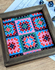 Granny Square | Dice Tray Insert