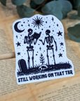 TBR Skeletons | Vinyl Sticker