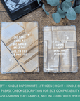 A Book A Day | Kindle Inserts - Mint & Mustard