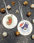 Be - ho - ho - holder | Bauble - Mint & Mustard