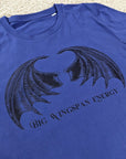Big Wingspan Energy T-Shirt | Midnight Blue - Mint & Mustard
