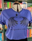 Big Wingspan Energy T-Shirt | Midnight Blue - Mint & Mustard