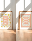 Bookish Daisies | Art Prints - Mint & Mustard