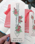 Broken Spine Bookmarks - Mint & Mustard
