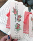 Broken Spine Bookmarks - Mint & Mustard