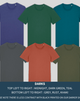 Class Sigil T-Shirt | Barbarian - Mint & Mustard
