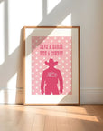 Cowboy Romance | Art Prints - Mint & Mustard