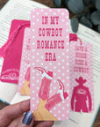 Cowboy Romance Bookmarks - Mint & Mustard