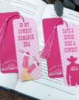 Cowboy Romance Bookmarks - Mint & Mustard