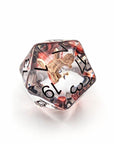 Dagger, Dagger, Dagger | Dice Set - Mint & Mustard