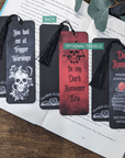 Dark Romance Bookmarks - Mint & Mustard