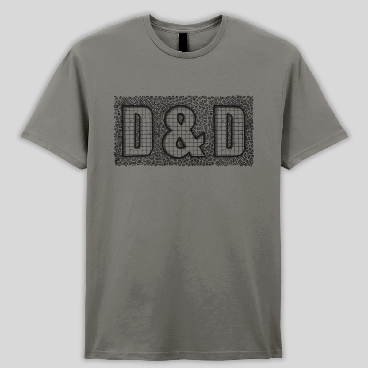 D&D Map T-Shirt - Mint & Mustard