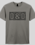 D&D Map T-Shirt - Mint & Mustard