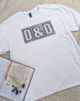 D&D Map T-Shirt - Mint & Mustard