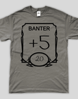 D&D Stats T-Shirt | Banter - Mint & Mustard
