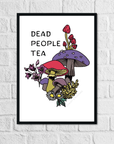 Dead People Tea | Art Print - Mint & Mustard