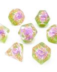 Dead People Tea | Dice Set - Mint & Mustard