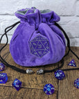 Dice Bag of Holding - Mint & Mustard