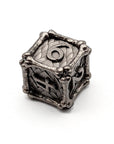 Dragon Bones Metal Dice Set | Iron - Mint & Mustard