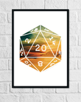 Favoured Terrain | Art Print - Mint & Mustard
