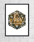 Favoured Terrain | Art Print - Mint & Mustard