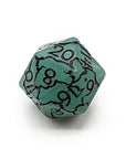 Fractured Earth | Matte Dice Set - Mint & Mustard