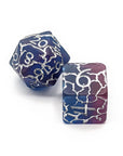 Fractured Sky | Matte Dice Set - Mint & Mustard