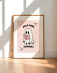 Ghost | Art Prints - Mint & Mustard