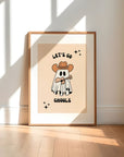 Ghost | Art Prints - Mint & Mustard