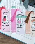 Ghost Bookmarks - Mint & Mustard