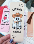 Ghost Bookmarks - Mint & Mustard