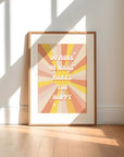 Good Vibes | Art Prints - Mint & Mustard