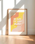 Good Vibes | Art Prints - Mint & Mustard