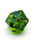 Green Arrow | Dice Set - Mint & Mustard