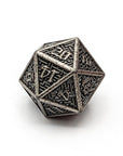 Labyrinth Iron | Metal Dice Set - Mint & Mustard
