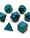 Lagoon | Dice Set - Mint & Mustard