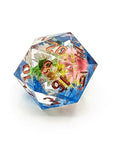 LAST CHANCE - Wildflower | Premium Sharp Edge Dice Set - Mint & Mustard