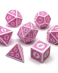 Light Sigil Pink | Dice Set - Mint & Mustard