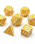 Light Sigil Yellow | Dice Set - Mint & Mustard