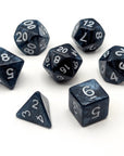 Midnight | Dice Set - Mint & Mustard