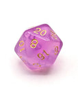 Milky Way Purple | Dice Set - Mint & Mustard
