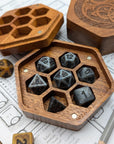 NATURAL 19 - Dragon Dice Box - Mint & Mustard