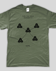 Pandemic T-Shirt - Mint & Mustard