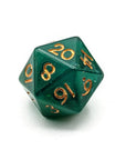 Plane of Earth | Dice Set - Mint & Mustard
